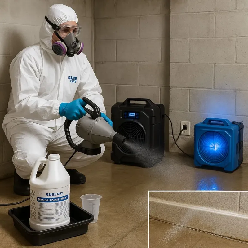 Sanitization and Odor Removal process in Bedford County, PA