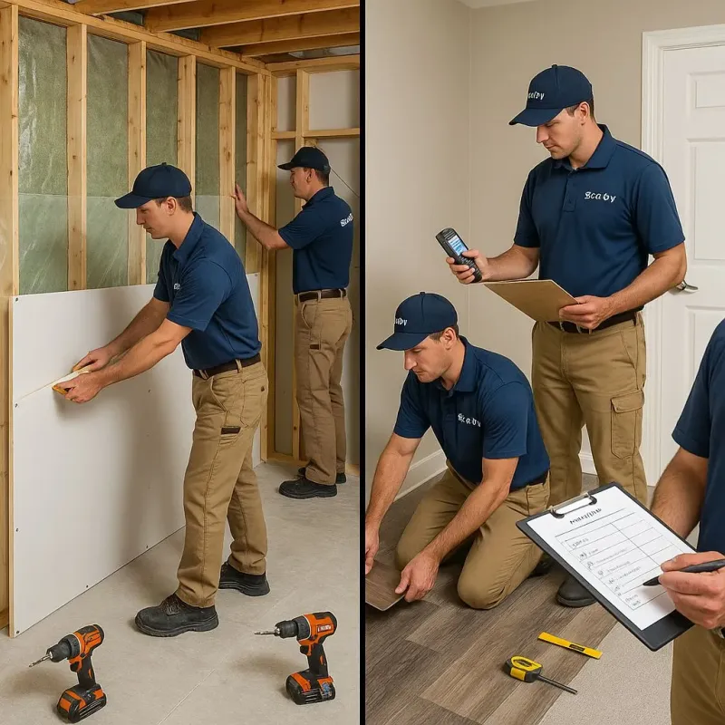 Repairs and Reconstruction process in Bedford County, PA